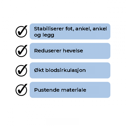 Kompresjonsstrømper hverdag (3 par)