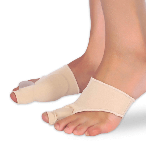 Hallux valgus korrigerende støtte med tåseparatør (2 stk)